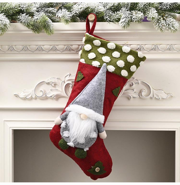 Lambswool 3D Christmas Socks