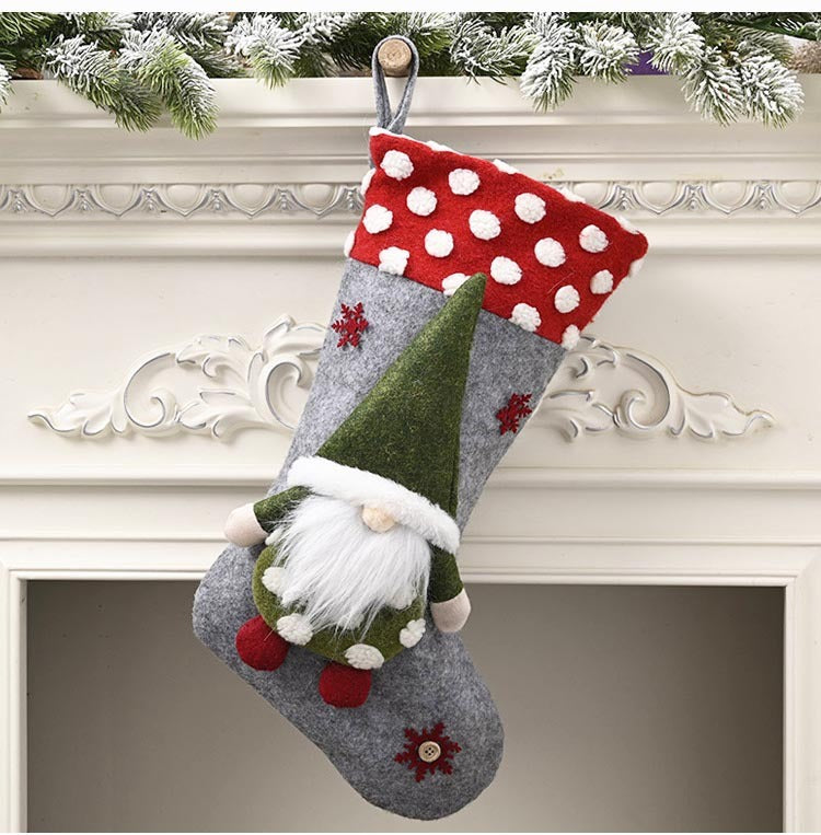 Lambswool 3D Christmas Socks