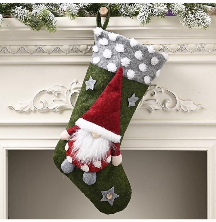 Lambswool 3D Christmas Socks